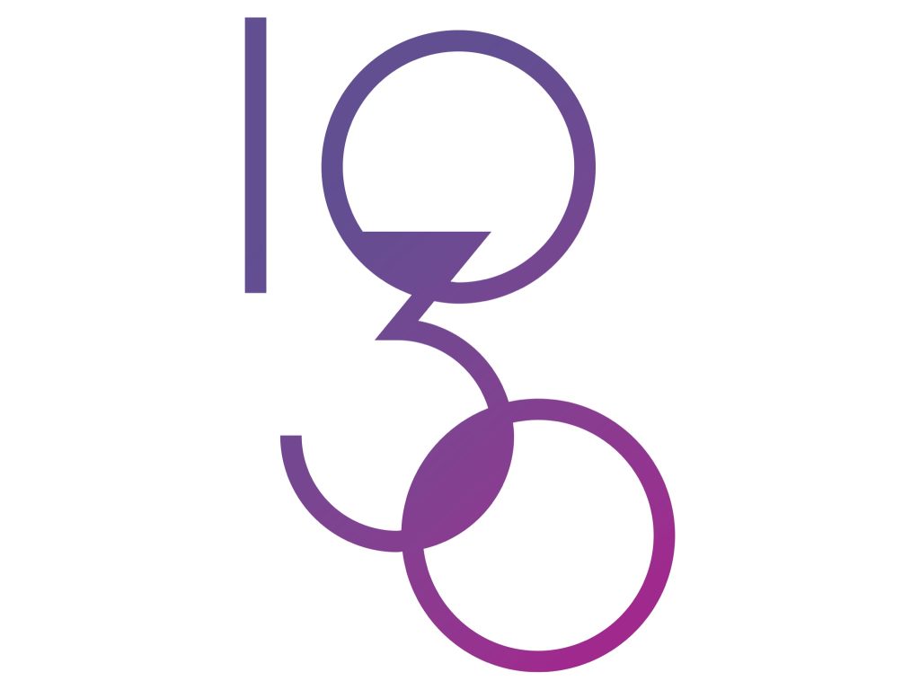1030 logotype, overlapping rings forming 3 and 0